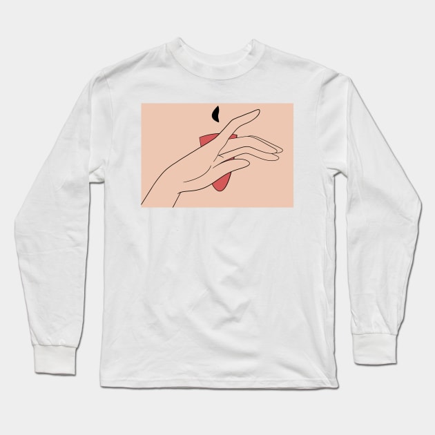 Ohohoho! Long Sleeve T-Shirt by Meowlentine